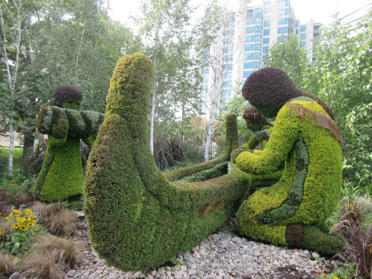 绿雕植物造型艺术